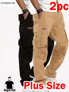 Men's Casual Pants, Casual Street Pants, Casual Outdoor Trouser, Durable Fabric, Multi-Pocket Design, Comfortable for Daily Commute & Outdoor Exploration, Perfect Gift for Christmas