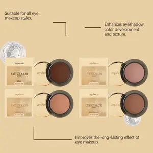 Zephoco matte single eyeshadow — natural color payoff, long-lasting wear, portable for touch-ups