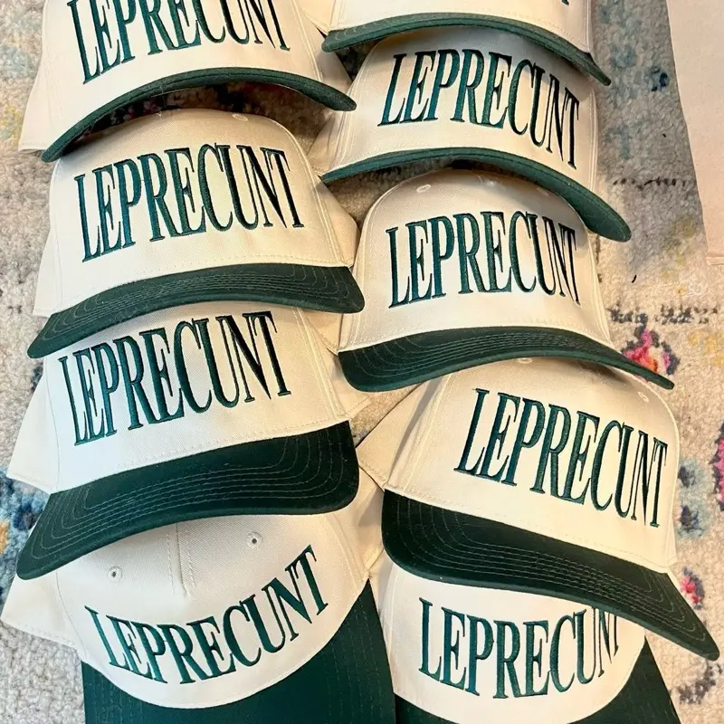 Leprecunt trucker hat