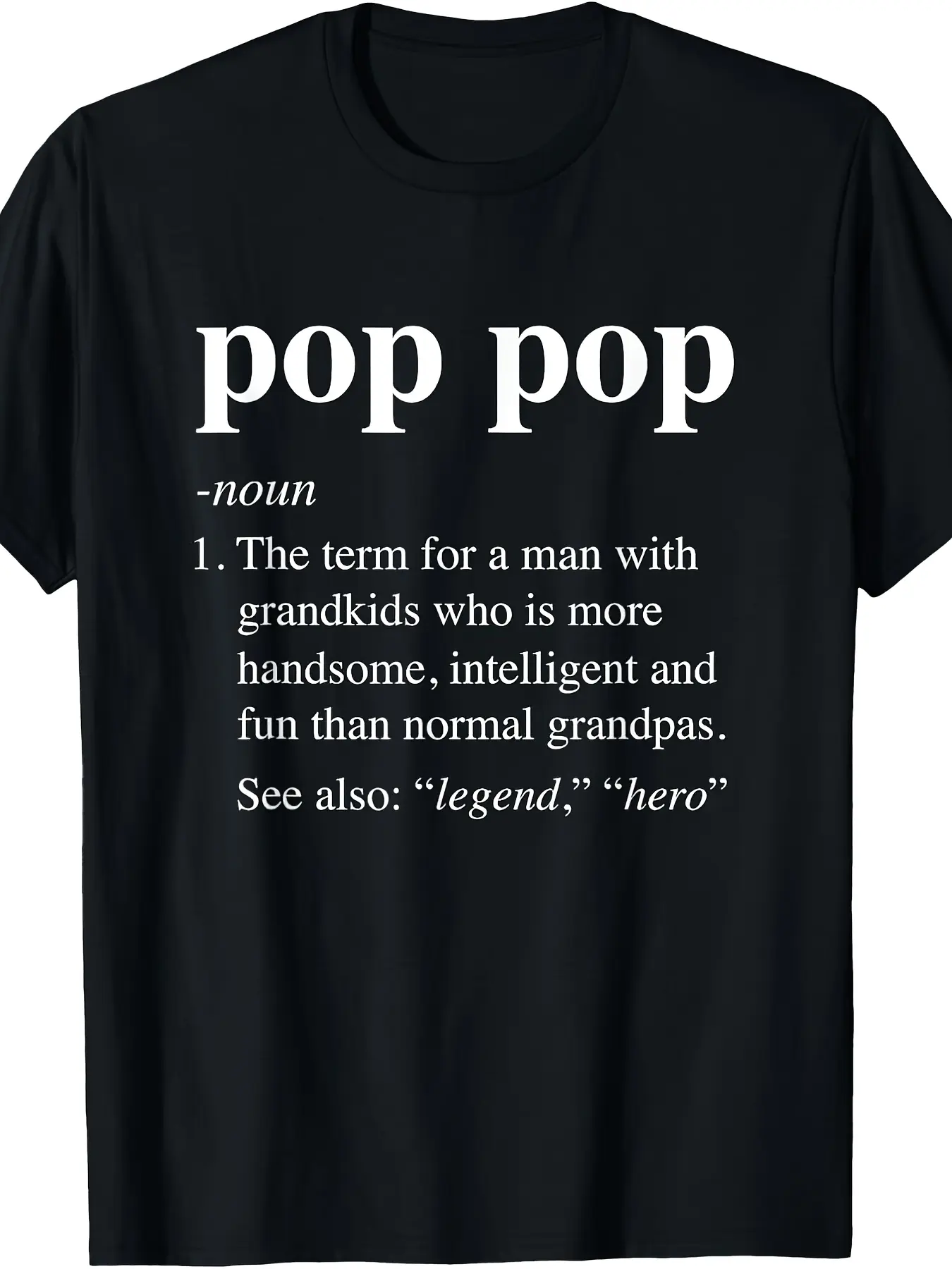 Funny Pop Pop Definition Grandpa Dictionary Graphi