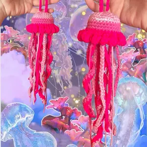 Hanging Jellyfish - Car Accessories or Home Decor