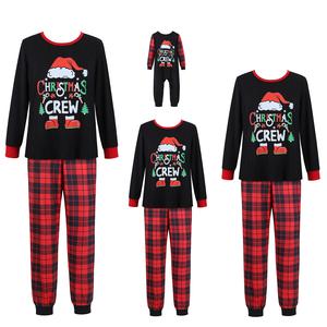 Vintessa Family Christmas Pajamas Matching Sets, Christmas PJs Long Sleeves Sleepwaear Holiday Family Loungewear Sets  13020/13030,live-1