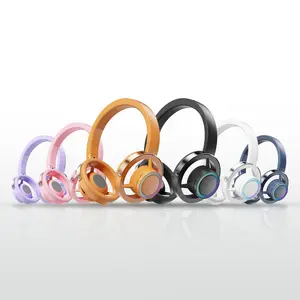 Bluetooth Over-Ear Wireless Headphones, Portable Stereo Audio Headset with Built-In Mic, Deep Bass, Foldable Lightweight Design, Manufacturer Warranty, Compatible with Cellphones & PCs for Home Use, Father's Day Gift Idea
