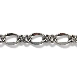 90CX809: Chain Xtra Large 7 And 5mm Figaro GNMTL 1FT