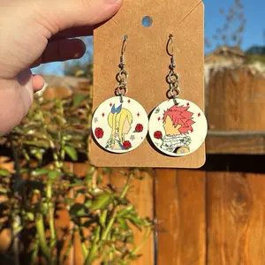 Mats and Lucy earrings