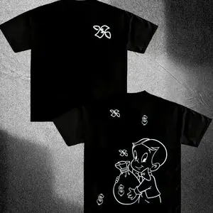 Richie Rich T-Shirt, Vintage Cartoon Money Graphic Tee, Funny Retro Streetwear Top, Viral TikTok Shirt,