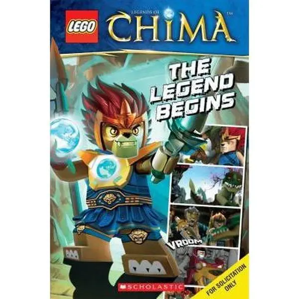 USED Book - LEGO® Legends of Chima: The Legend Begins (Comic Reader #1) by Trey King (Paperback) - english