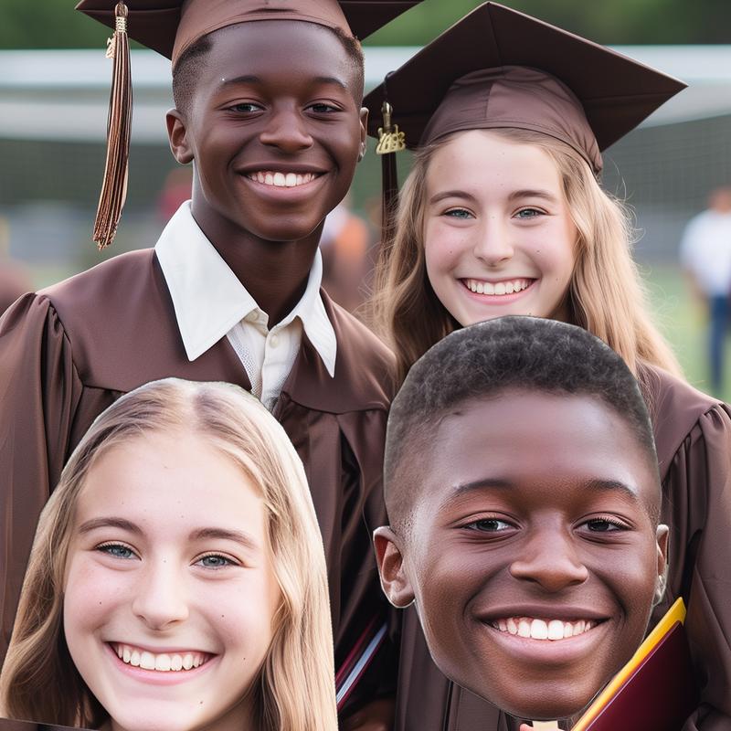 Graduation Best BIG Heads™️ Cutouts