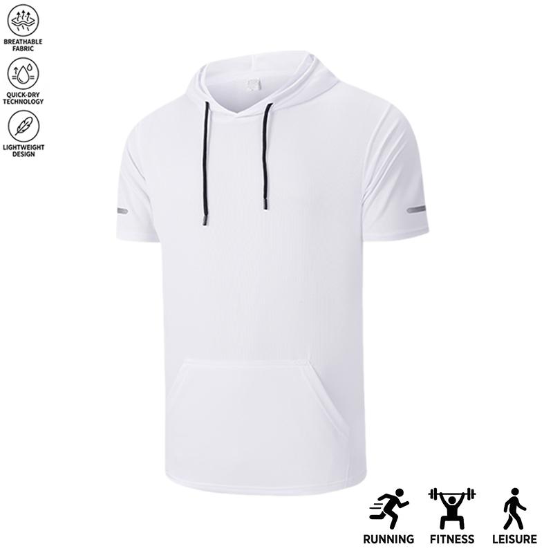 3-Pack Men’s Summer New Quick Dry T-Shirts — Ice Silk Short Sleeve Crew Neck Sports Tees