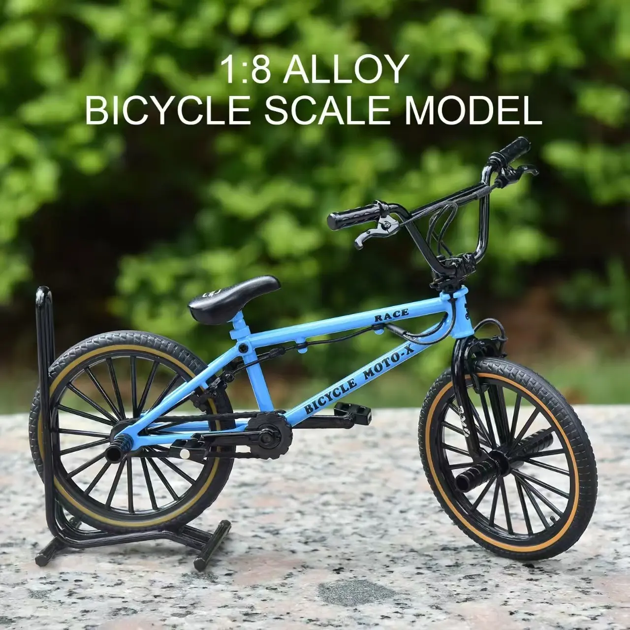 Alloy Bicycle Scale Model, Metal, Metal Material, Realistic Mountain Bike, Road Bike, Desk Decor, Collectible Mini Bike, Office & Home Decoration, Christmas & Halloween Gift, Holiday Gift