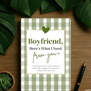 Boyfriend, Here’s What I Need From You: A Therapy Journal for the Man Who Wants to Love Deeper | Strengthen Communication and Connection, Gift from Girlfriend to Boyfriend