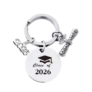 Class of 2026 Graduation Keychains Keyring Graduation Party Favors Gifts