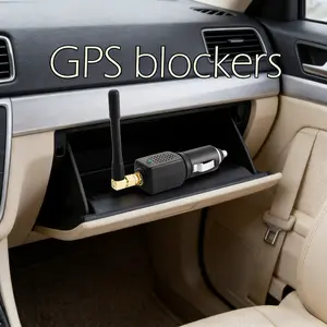Aston DigitalAston DigitalCar GPS Signal Protector Privacy Security Anti-Trac Device for Vehicles Portable Travel Accessory Indoor & Outdoor Use Black ABS 12-24V 0.3W 5-15m Range
