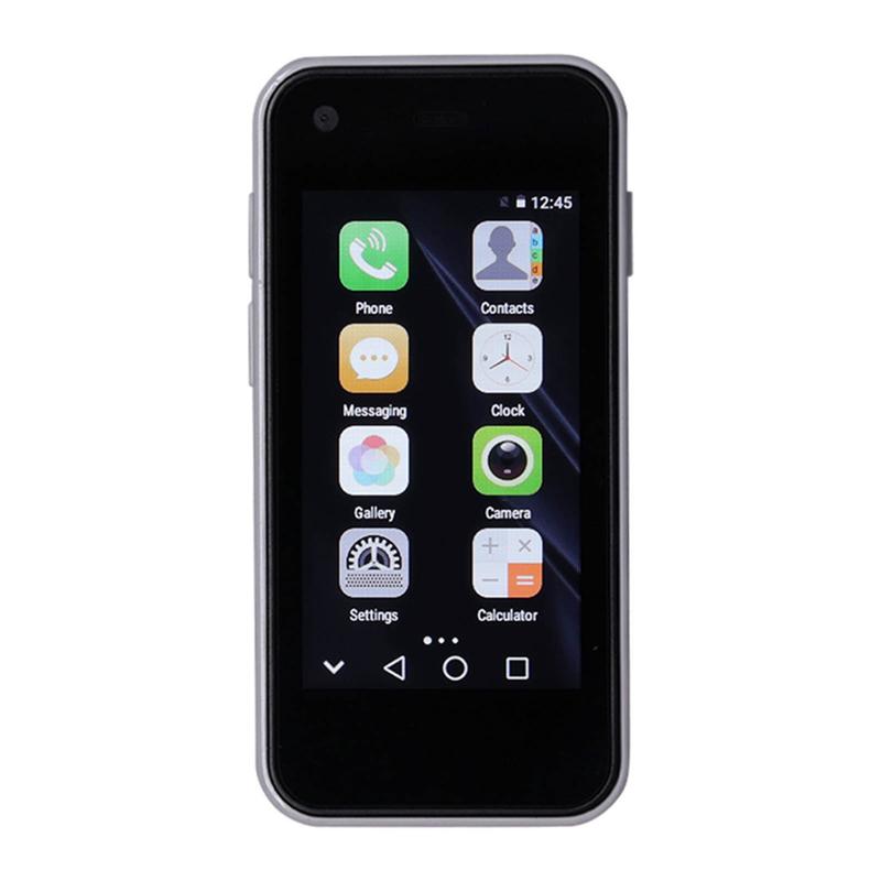 Mini Smartphone 3G 2.5in WiFi GPS 2GB RAM 16GB ROM 5MP Quad Core Dual SIM for Android Cell Phone SOYES