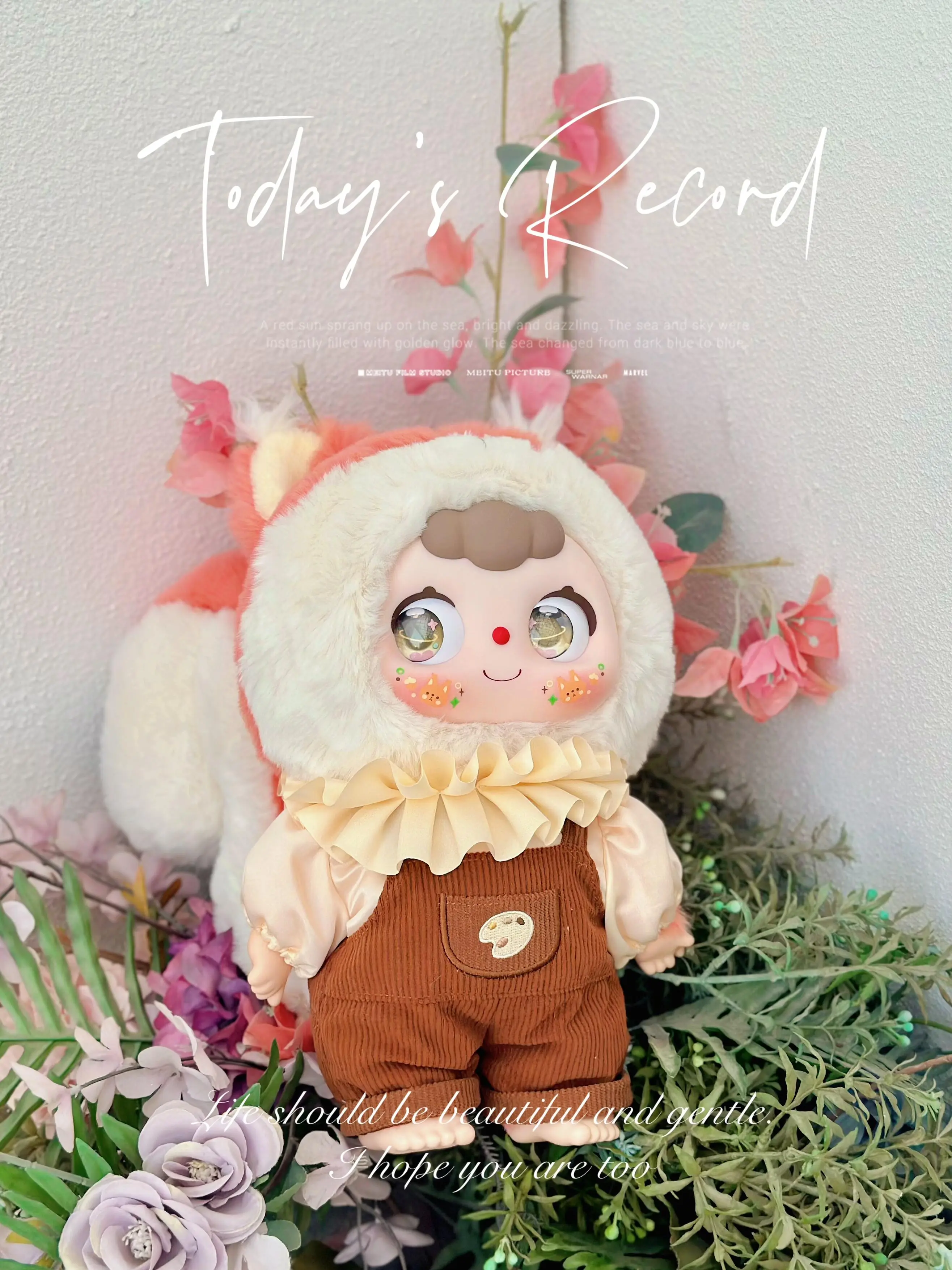 babythree doubao-400% plush toy dolls disappeanng burger Bunny