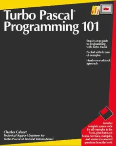 USED-Turbo Pascal Programming 101/Book and Disk by Charles Calvert (Hardcover)
