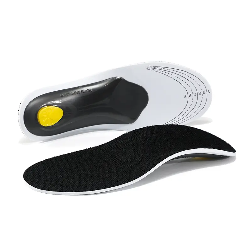 Unisex Arch Support Insoles - Hardboard Orthopaedic Insoles with Foot Cushioning for Men/Women, Multi-Sport Shoe Accessories