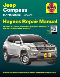 Jeep Compass MP (2017 - 2022) Haynes Repair Manual