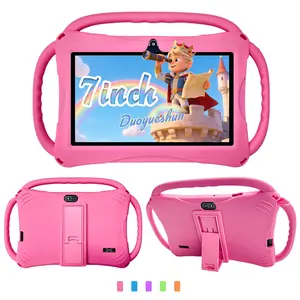 Surprise Arrival, 7-inch Android tablet, Touchscreen tablet, suitable for children, portable, 2GB RAM and 32GB ROM, 5G WiFi connectivity, educational, learning and entertainment device, available in pink and blue, gifts for children