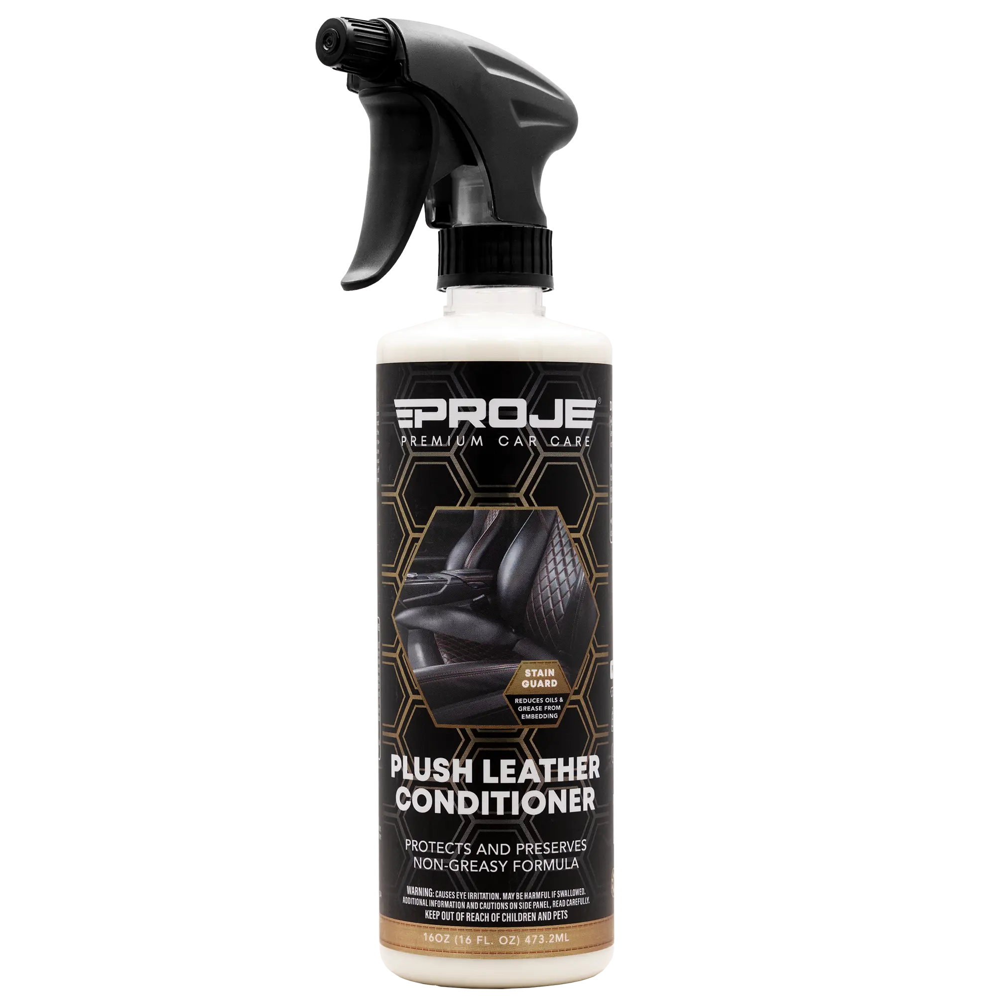 Plush Leather Conditioner - Premium Car Cleaning Supplies for Automotive & Motorcycle Interior Care, Including Dashboard & Interior Leather Cleaning, Dashboard Leather Cleaner