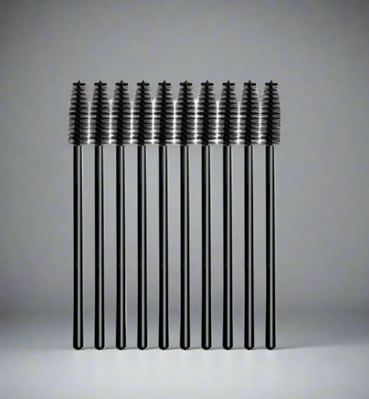 Portable Black Eyelash Brush - Professional Quality Mascara Wand for Precise Application & Grooming - Perfect for Travel & On-the-Go Beauty