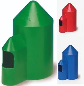 4 PACK Round Pigeon Drinker Automatic 1.75L BEBEDERO AUTOMATICO para PALOMAS GAUN RED Blue Green Rojo Verde Azul (Blue/Azul) Dispenser Dry Food