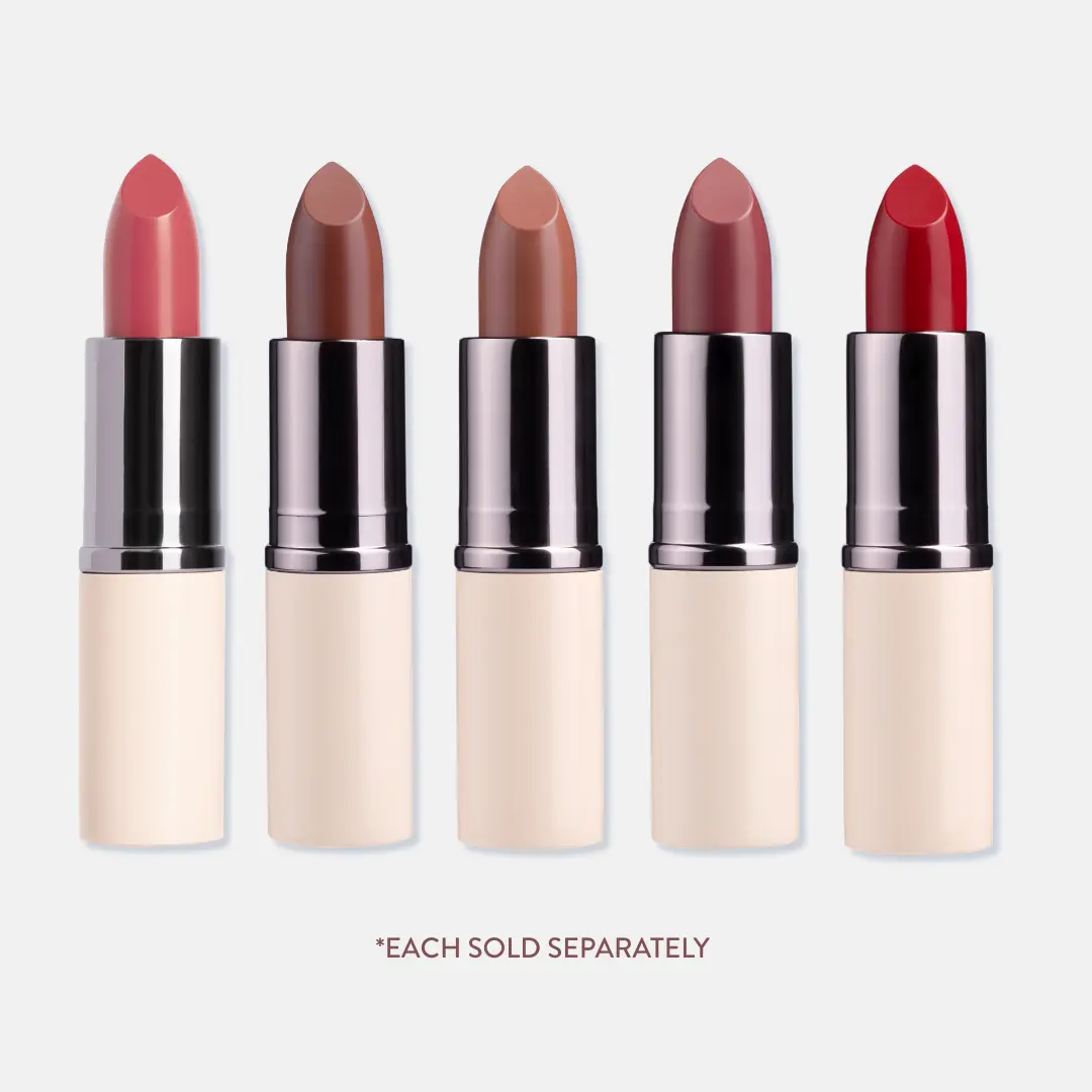 Red Aspen Satin Lipstick with Hyaluronic Acid Shea Butter Moisturizing Creamy Formula 5 Shades Red Aspen Satin Lipstick with Hyaluronic Acid Shea Butter Moisturizing Creamy Formula 5 Shades