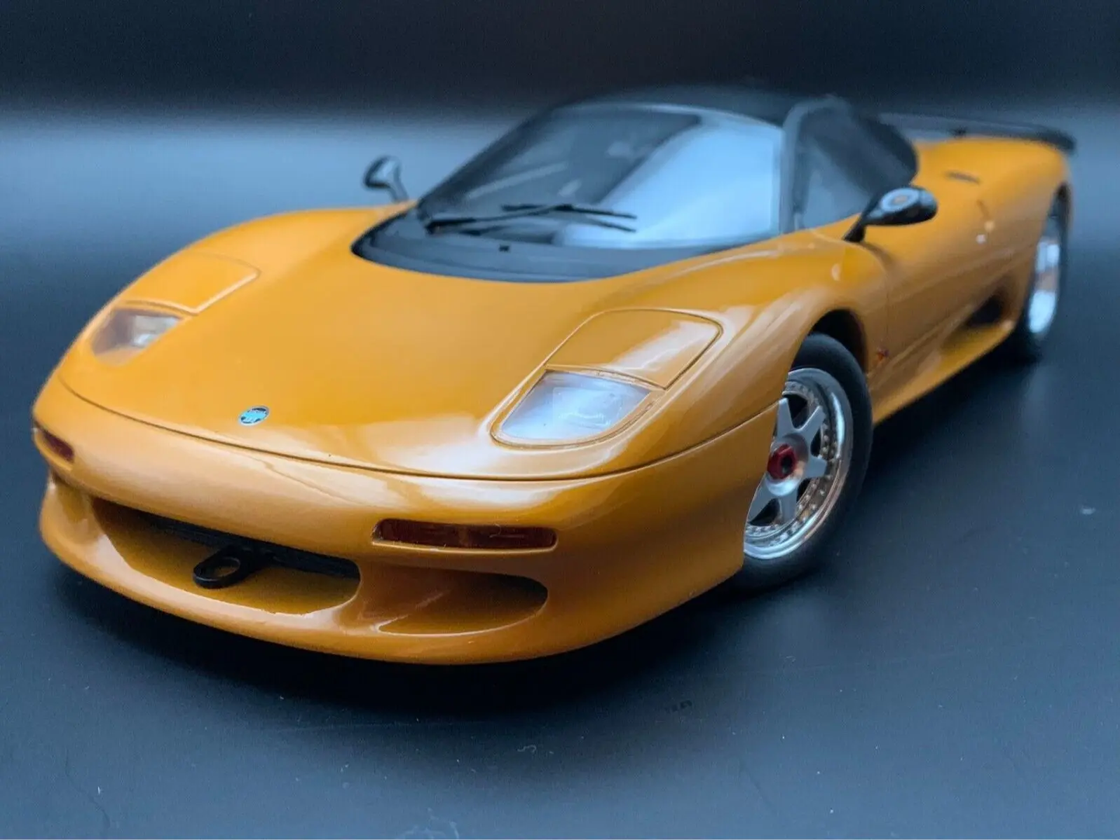 *RARE* Cult Models 1/18 Jaguar XJR-15 1990 Orange Metallic