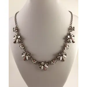 White and Blush Necklace