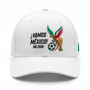 World Cup 2026 Trend Hat, Adjustable Curved Brim Cap, Premium Cotton Material, Embroidered Design Detail, Outdoor Hat for Men Women, Casual Daily Wear, Streetwear Style, Unisex Cap