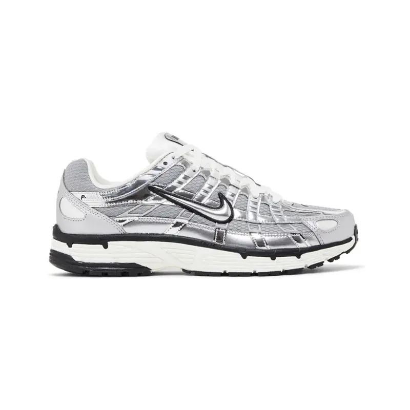 Nike P-6000 'Metallic Silver' Men's Sneakers Athletic Running Footwear