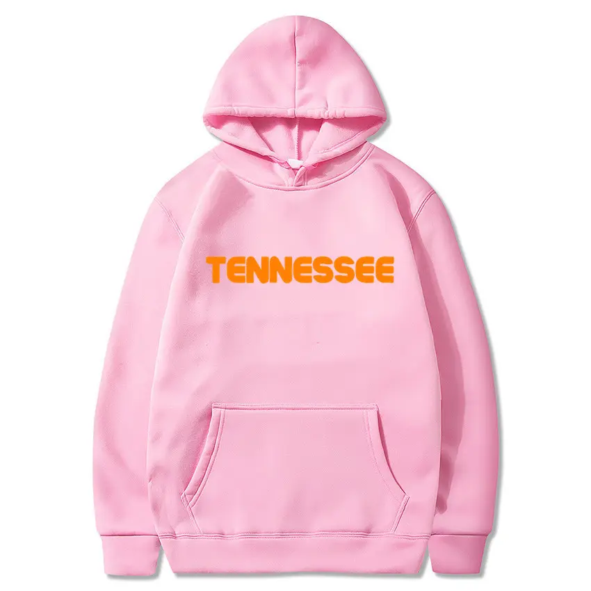 Tennessee TN Throwback Design - Classic Style Orange Text Pullover Hoodie Tennessee TN Throwback Design - Classic Style Orange Text Pullover Hoodie