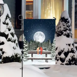 Winter Magic Garden Flag, Double-Sided Vertical Outdoor Decoration, Christmas Holiday Yard Banner, Gift for Family & Friends
