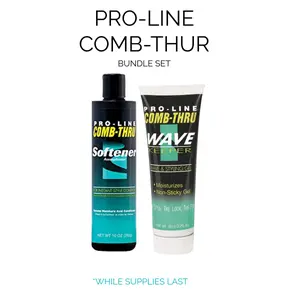 PRO-LINE COMB-THUR SOFTENER & WAVE KEEPER STYLING GEL SET