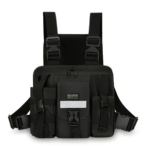 Tactical function socks puppet app men's tooling chest bag multi-pocket personalized backpack outdoor sports camping multi-function portable bag