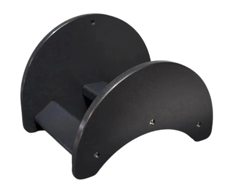 Poly Outdoor Wall Mount Garden Hose Holder-Holds up to 150' Water Hose