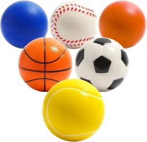 Outdoor Toys for Toddlers 1-3, Balls for Toddlers 1-3, Bouncy Balls for Kids, 2 Year Old Toys, Stress Balls Bulk, Soft Play Equipment, Gifts for 2 Year Old Boys