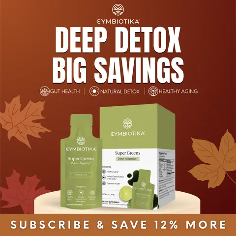 Super Greens | 12 Packets | Bioavailable Plant Compounds for Cellular Detoxification & Energy Boost - Healthcare Supplement - Vitamin, Nutrient Rich Complex