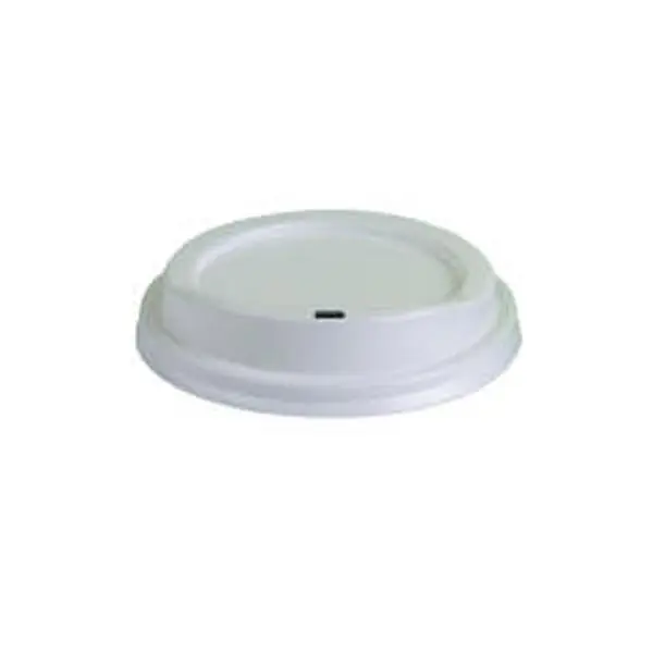 Eco Products ECP EP-HL8-WR 8oz Plastic Hot Cup Lid, Disposable Kitchen Drinkware Accessory for 8 oz. eco cups & Hot Drinks, 25% Post-Consumer Recycled Mix with Recovered Plastic