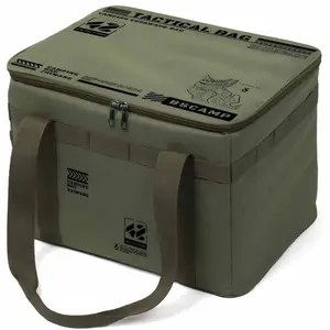 Tactical Camping Storage Bag 42L, Utility Tote Bag, 600D Oxford Fabric, Collapsible Camping Cookware Organizer, Trunk Organizer,Organizer Ideal for Travel, Outdoor Adventures Home Use and More