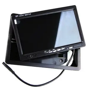 In-dash Desktop 7'' Car Monitor LED Camera Infrared Light+GPS Wireless Transmitter Car Video Player 7 inches Car Monitor