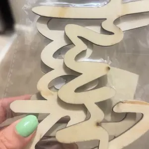 Wooden Wall Art, Trust in God Letter Pattern Wall Hanging Decor, Inspirational Wall Hanging Decor for Home, Prayer Room & Farmhouse Decor, Ornaments