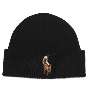 [PC0812-001] Mens Polo Ralph Lauren RECYCLED RIDING BEAR BEANIE
