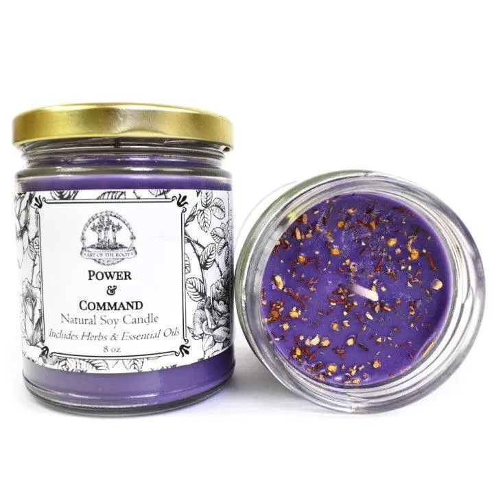 Power & Command Soy Spell Candle | Art Of The Root