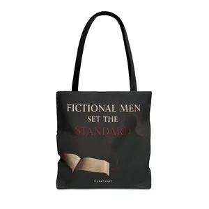 DarkCraft “Fictional Men Set the Standard” Signature Tote – 16x16