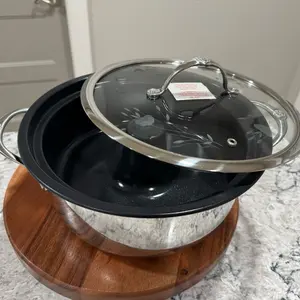 Flanera con olla de 4qt acero inoxidable