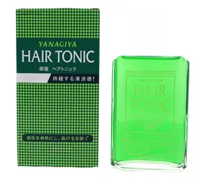 Yanagiya Hair Medicated Growth Tonic 240ml, Green, Natural Scent, Unisex-Adults, Adults, Hair Loss Sufferers