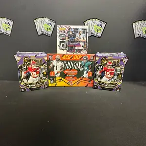 Break #429 2x 2025 Select Blasters, 1x 2025 Phoenix Mega, 1x 2024 Donruss Clearly Hobby    -All cards ship