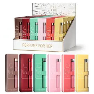 ‌Premium 6-Piece Set Women's Eau De Parfuma Fragrance Spray,Travel Size Perfume, Long-Lasting, 6 Different Scents,Perfect For Dating, Daily Life, Parties,Gift Giving, 1.18 fIoz/35 ml Each Bottle