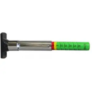 212 MAIN Painted Metal Tread Gauge, Featuring Painted Scale, Lightweight Cycling Tool for Sports & Outdoor Activities